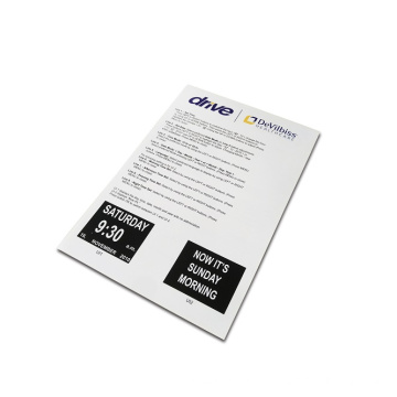 Manual de instrucciones del papel del operador personalizado / Impresión de folletos